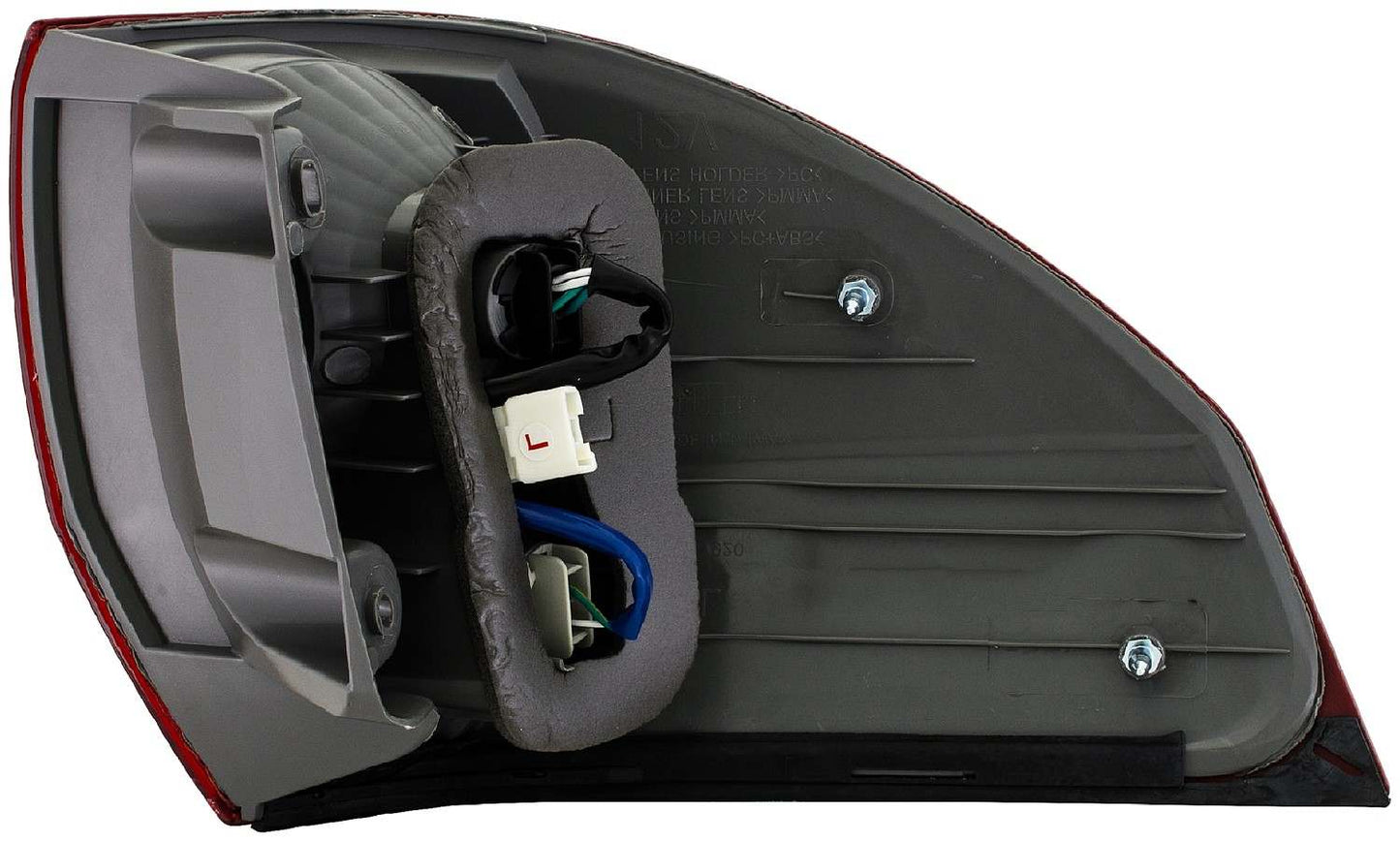 Dorman Tail Light Assembly Easy Installation for 2010-06 Toyota Sienna 1611529
