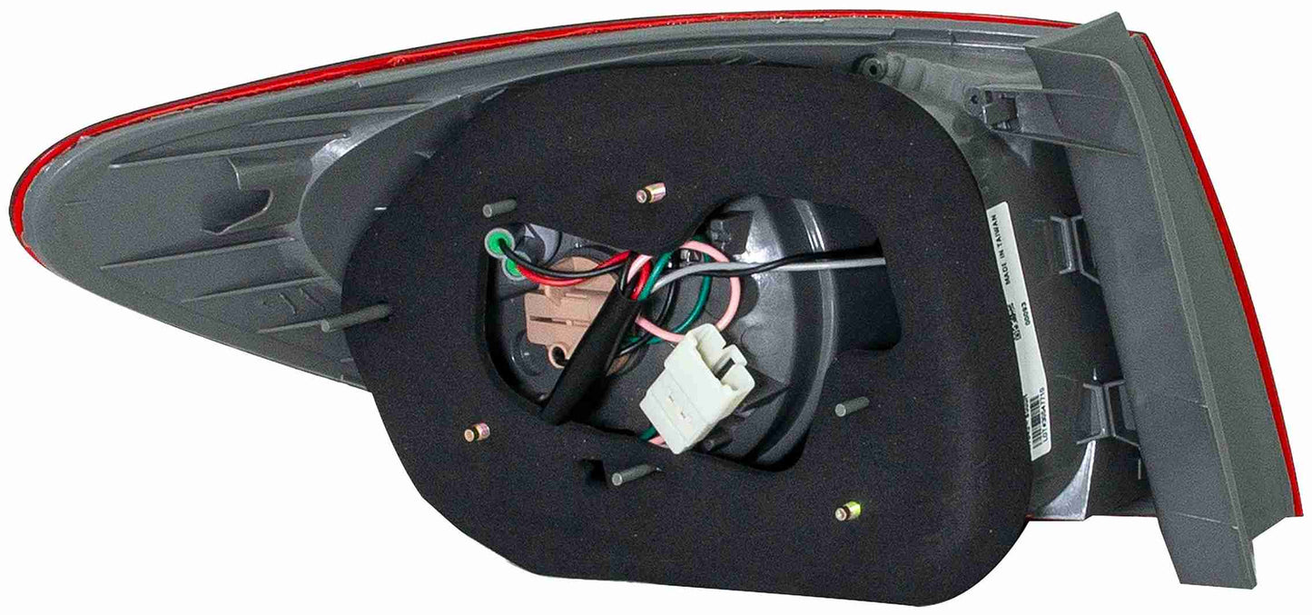 Dorman Tail Light Assembly Easy Installation for 2007-2010 Hyundai Elantra
