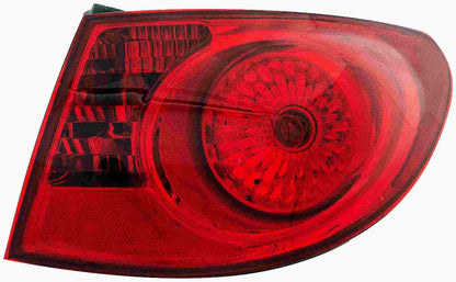 Dorman Tail Light Assembly Easy Installation for 2007-2010 Hyundai Elantra