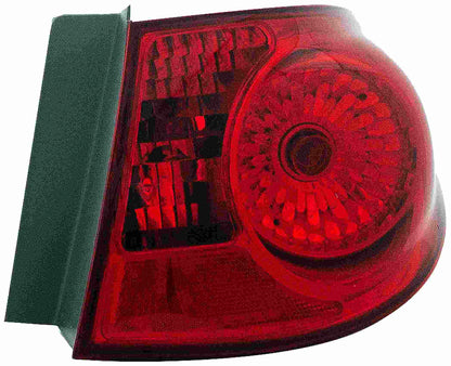 Dorman Tail Light Assembly Easy Installation for 2007-2010 Hyundai Elantra