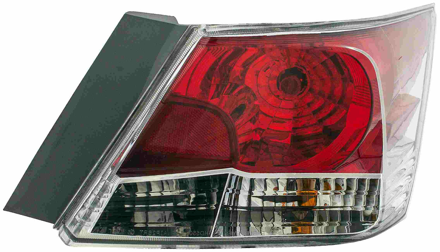 Dorman Tail Light Assembly Easy Installation for 2008-2012 Honda Accord