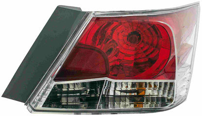 Dorman Tail Light Assembly Easy Installation for 2008-2012 Honda Accord