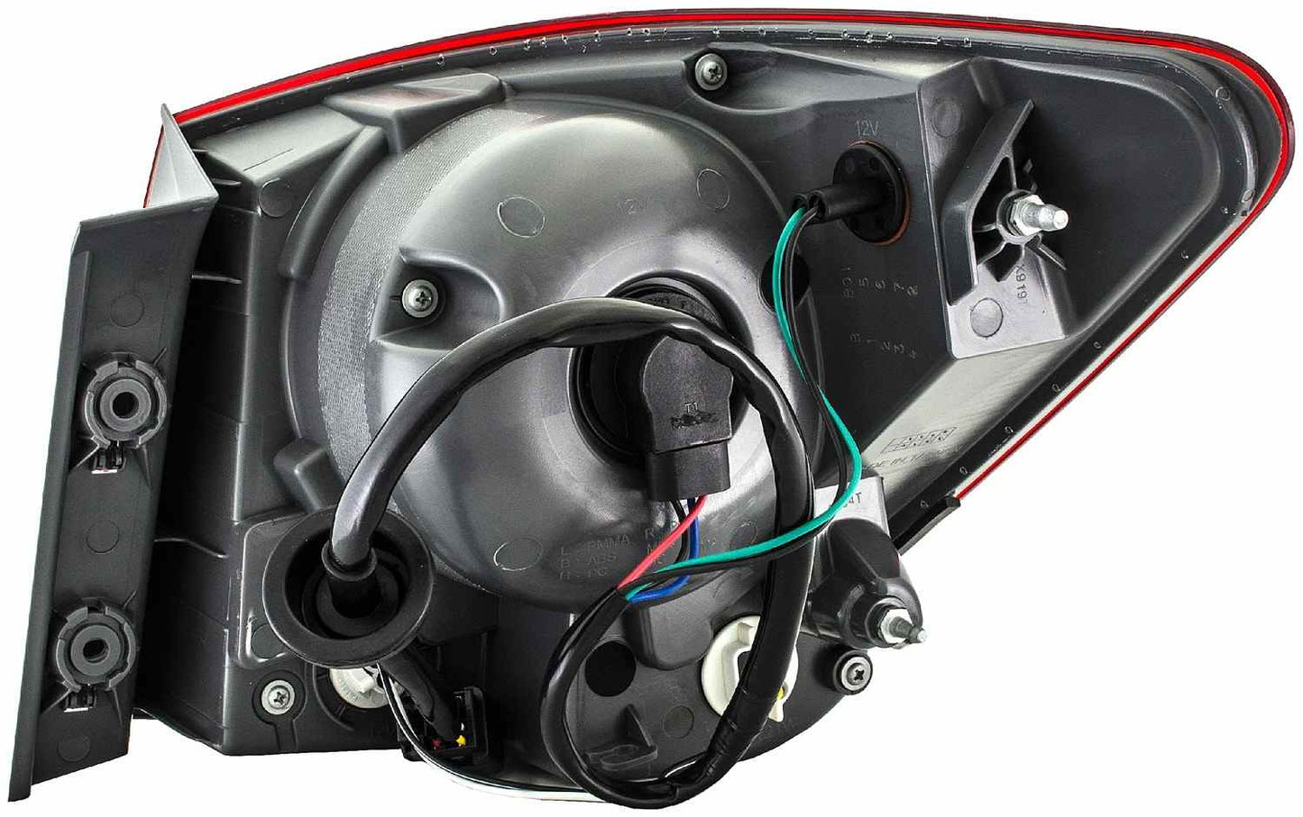 Dorman Tail Light Assembly Left with Easy Installation for 2015-2016 Chevrolet Cruze 1611612