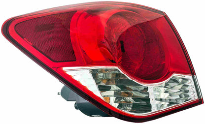Dorman Tail Light Assembly Left with Easy Installation for 2015-2016 Chevrolet Cruze 1611612