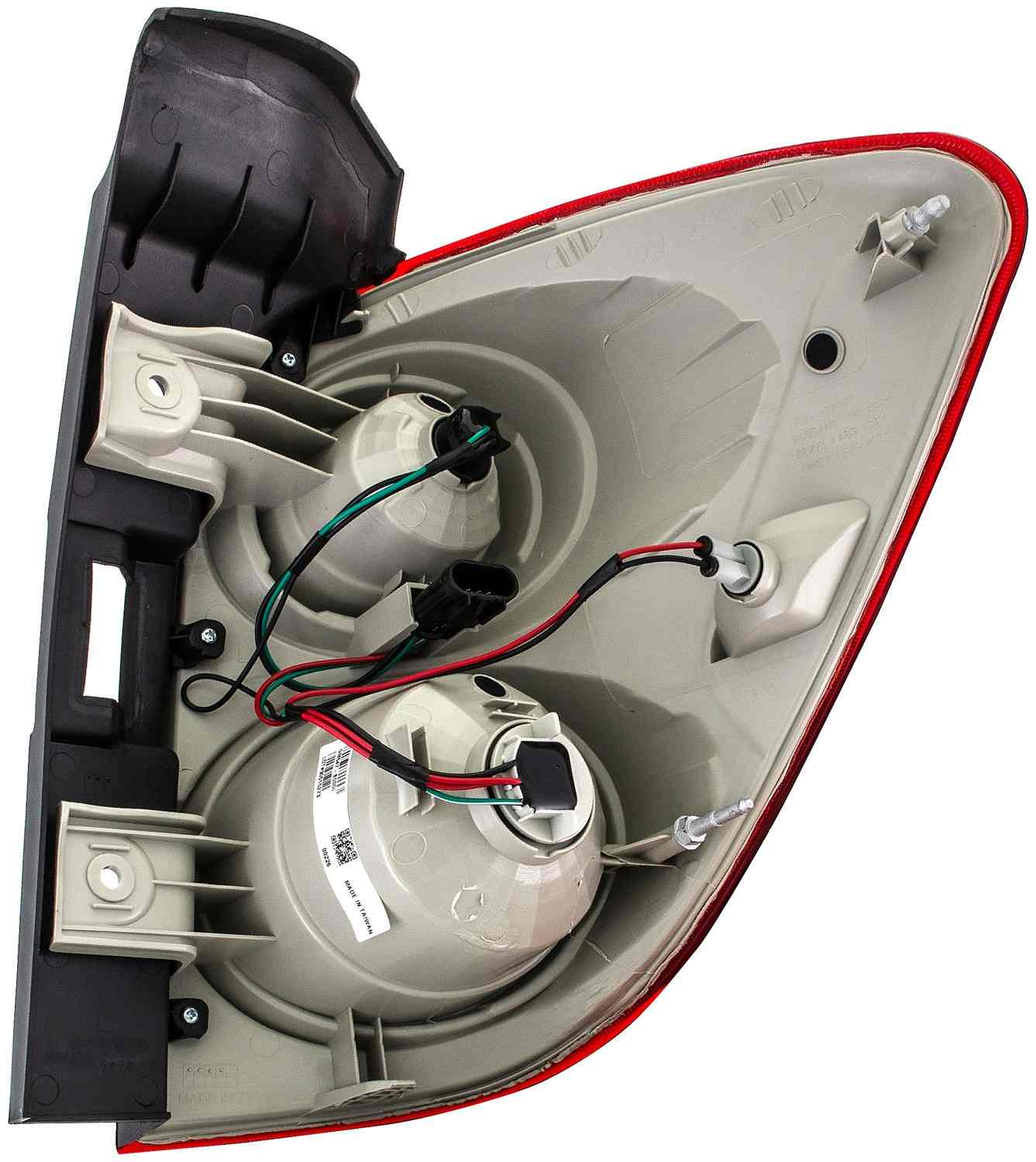 Dorman Tail Light Assembly Left with Easy Installation for 2015-10 Chevrolet Equinox 1611616