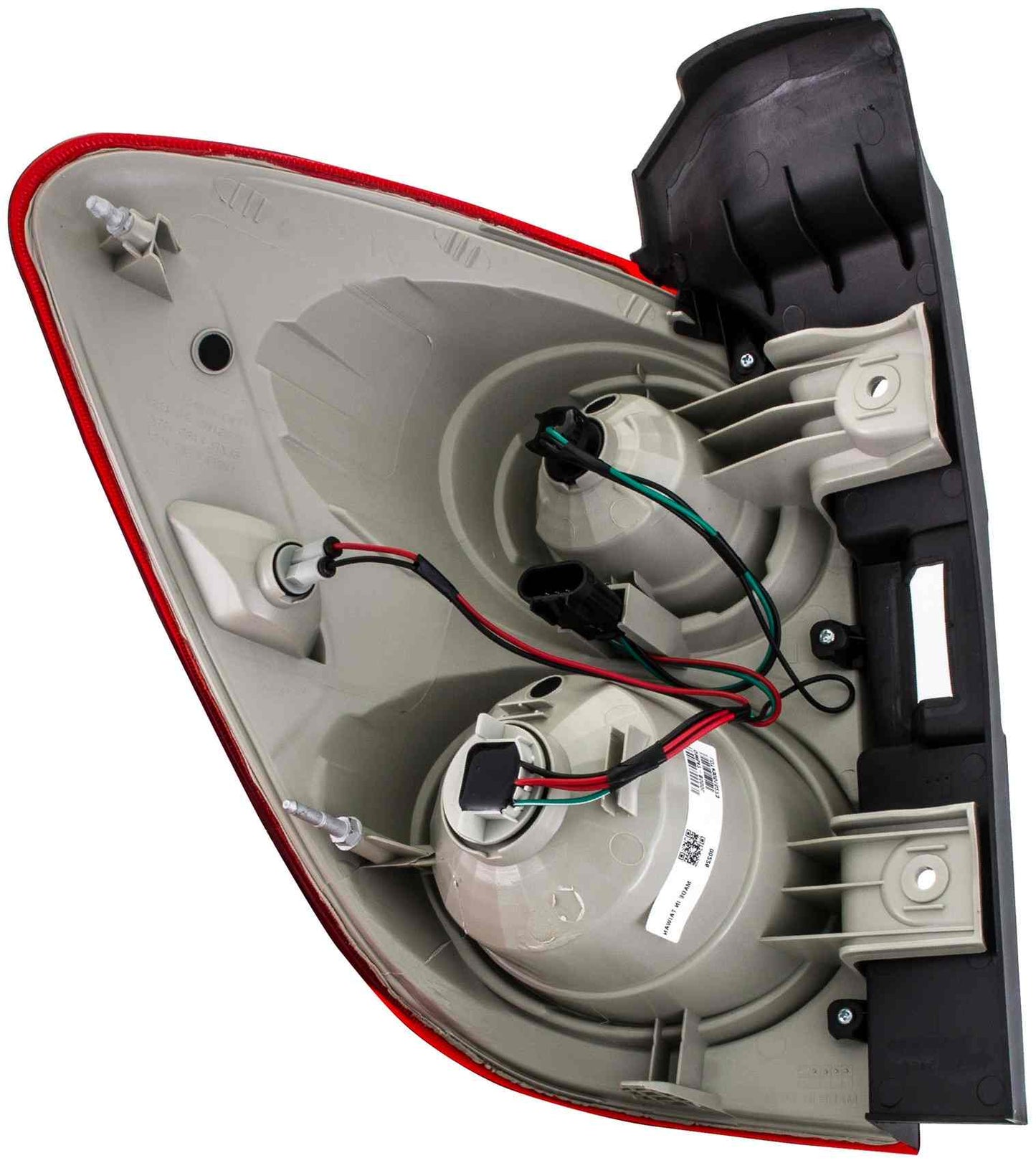 Dorman Tail Light Assembly Right Tail Lamp with Easy Installation for 2015-10 Chevrolet Equinox 1611617