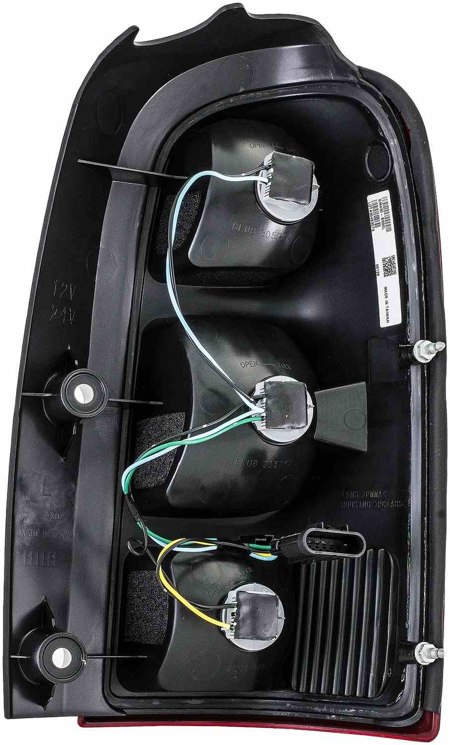 Dorman Tail Light Assembly Left with Easy Installation for 2007-05 Buick Terraza 2009-05 Chevrolet Uplander 1611630