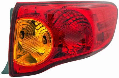 Dorman Tail Light Assembly Right with Easy Installation for 2009-2010 Toyota Corolla 1611649