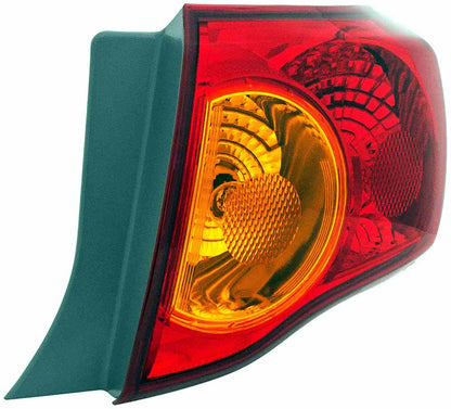 Dorman Tail Light Assembly Right with Easy Installation for 2009-2010 Toyota Corolla 1611649