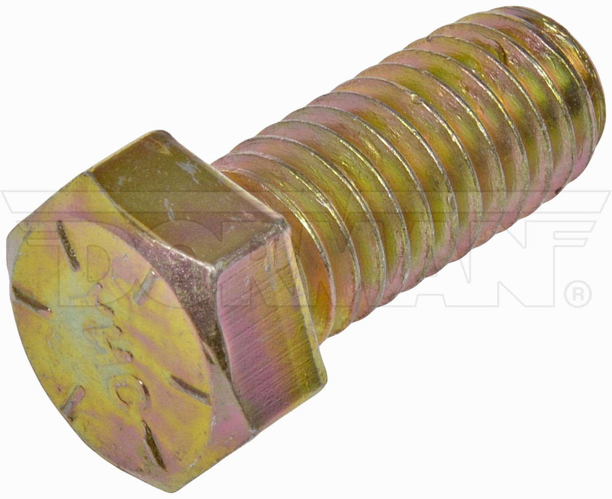 Dorman Autograde Grade 8 Hex Head Cap Screw 7/16-14 x 1 Inch for Automotive Repair 197-310