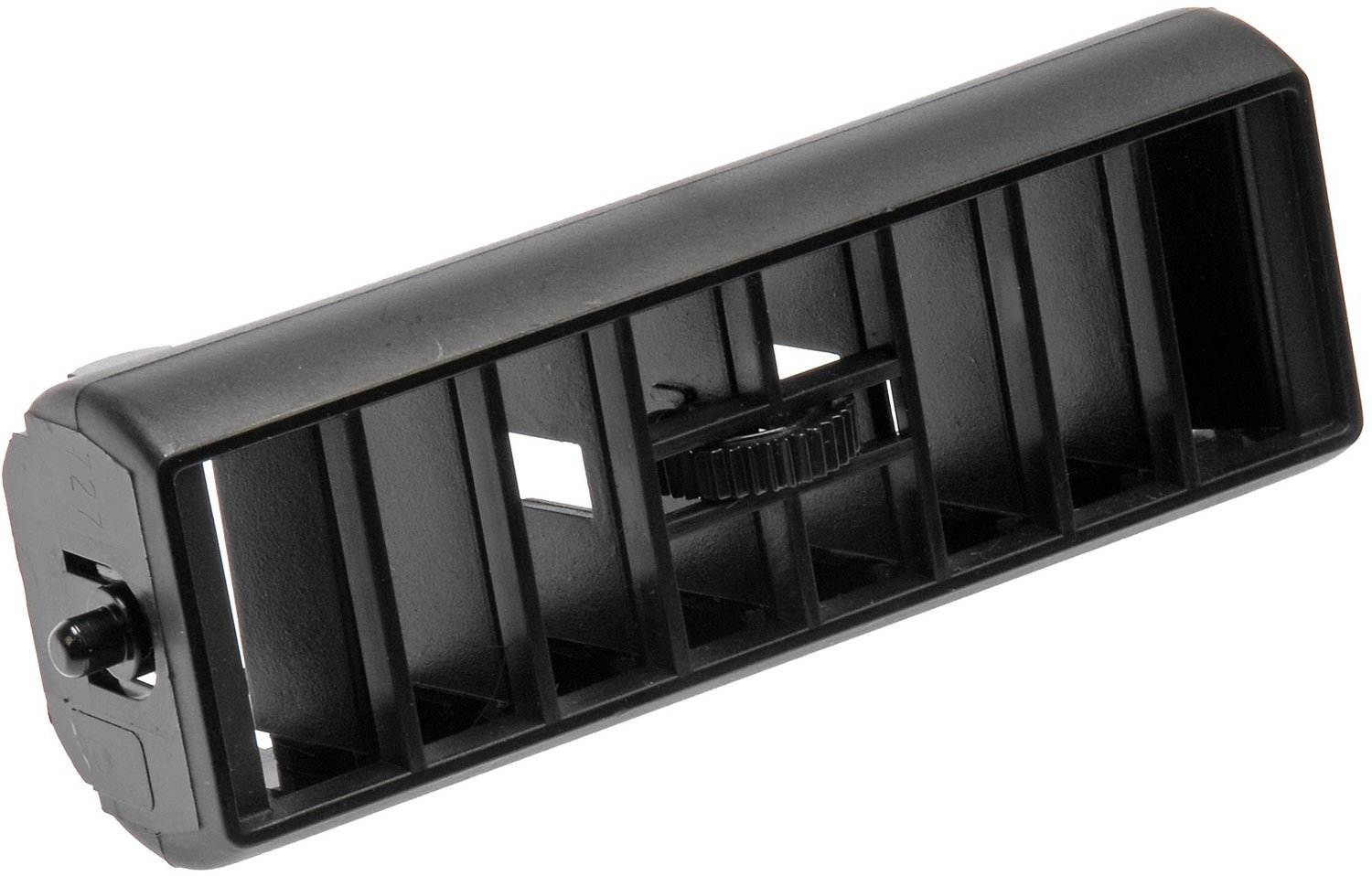 Dorman Air Vent, Interior, In-dash, Rectangular, Plastic, Black, Passenger Si