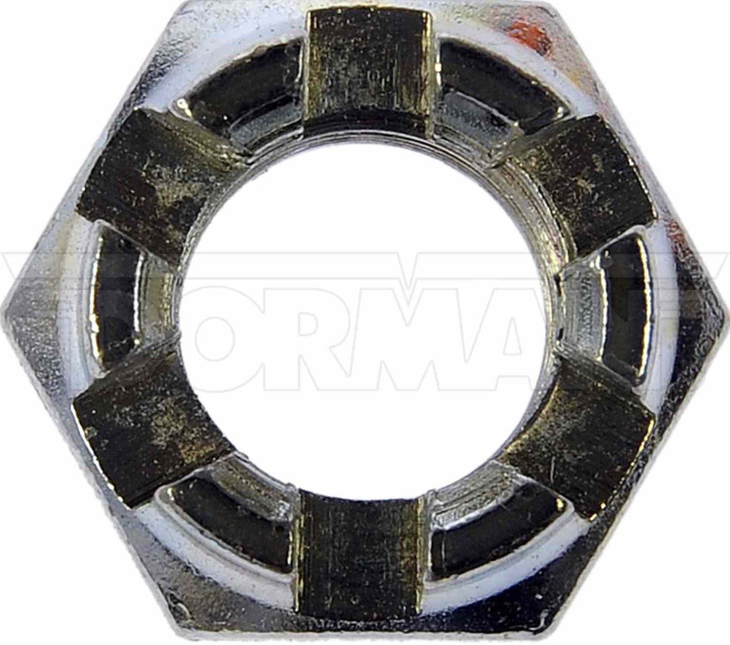 Dorman Castellated Hex Nut 7/16-20 Thread Height 11/16 In.