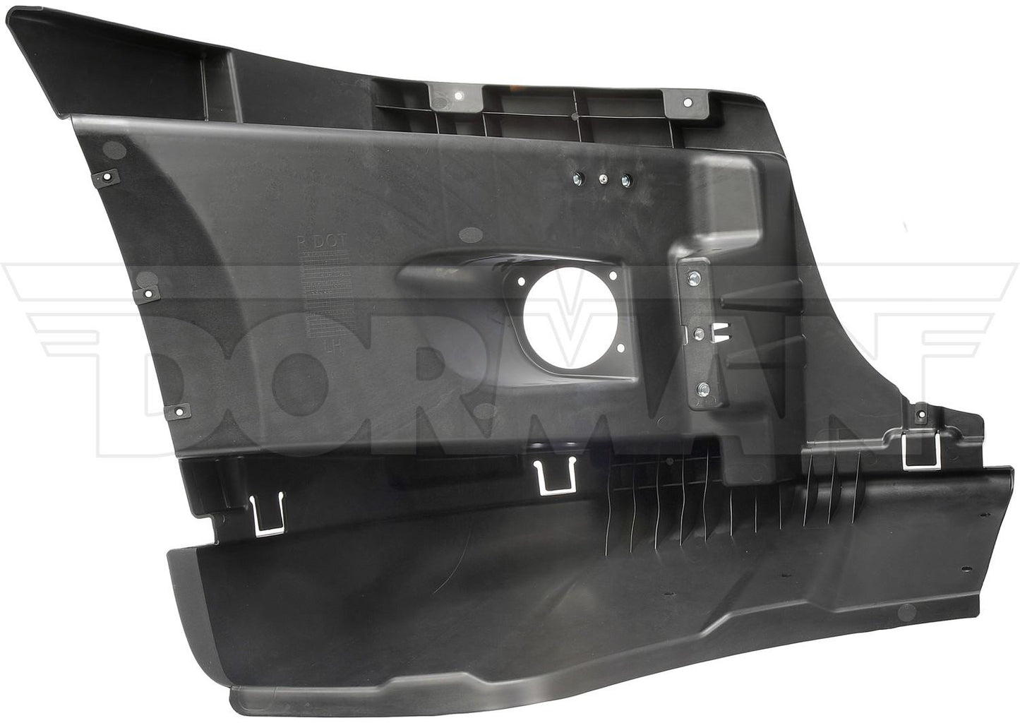 Dorman - HD Solutions Bumper Cover Reinforcement Left Hand with Fog Light Holes for 2008-2017 Freightliner Cascadia 242-5274