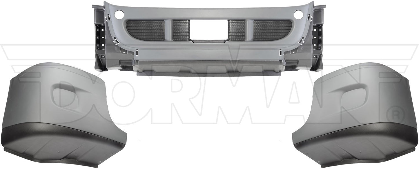 Dorman - HD Solutions Heavy Duty Bumper Assembly for 2017-08 Freightliner Cascadia 242-6016
