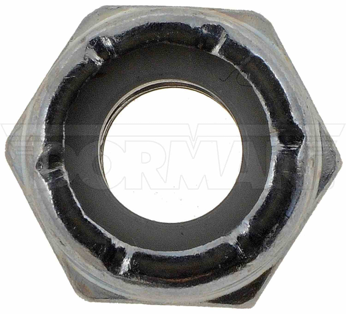 Dorman Autograde Hex Lock Nuts with Nylon Ring Grade 2 Thread Size 1/4-20 In for Automotive Repair 250-010