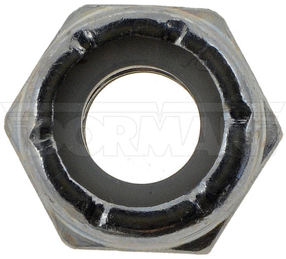 Dorman Autograde Hex Lock Nuts with Nylon Ring Grade 2 Thread Size 1/4-20 In for Automotive Repair 250-010