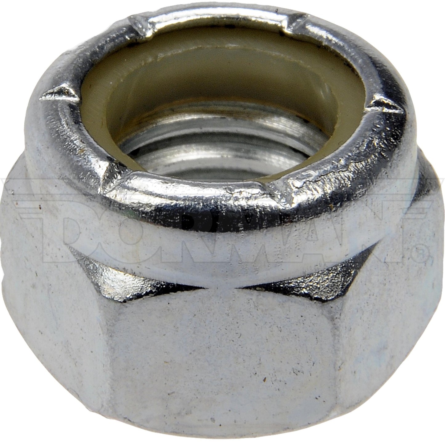 Dorman Autograde Hex Lock Nuts with Nylon Ring Grade 2 Thread Size 7/16-14 for Automotive Repair 250-013