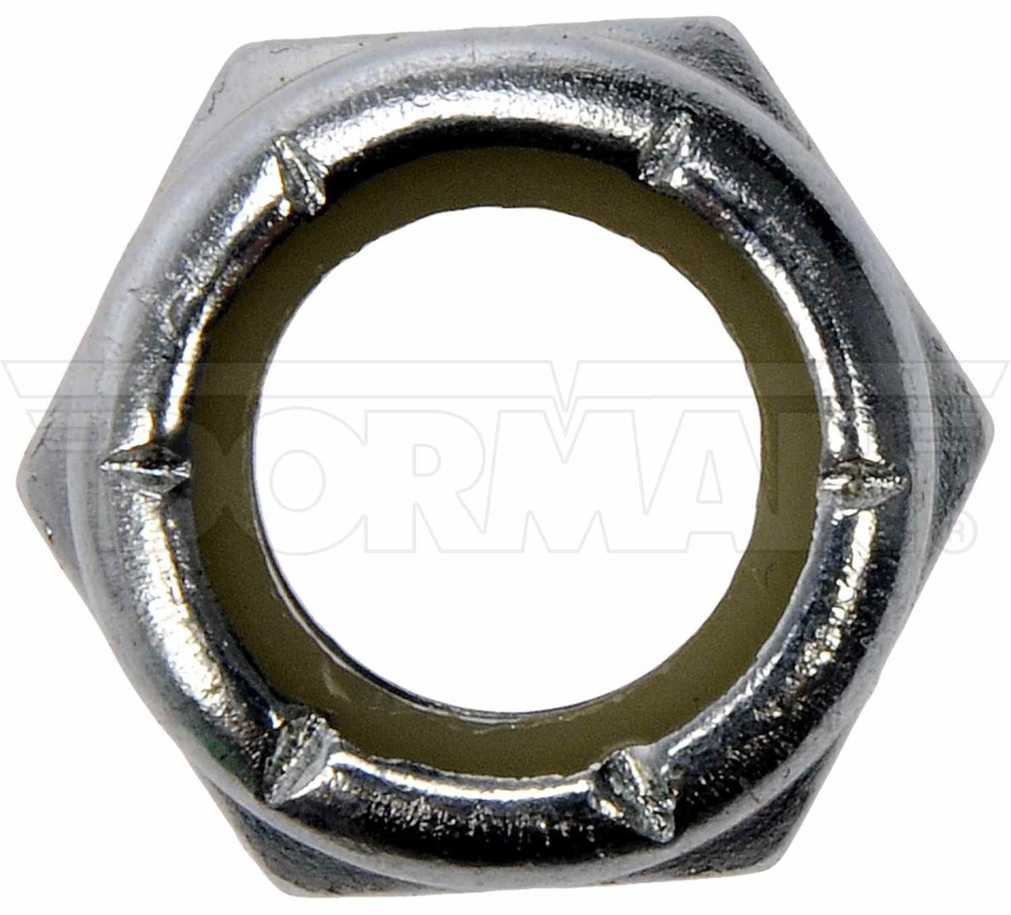 Dorman Autograde Hex Lock Nuts with Nylon Ring Grade 2 Thread Size 7/16-14 for Automotive Repair 250-013