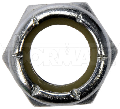 Dorman Autograde Hex Lock Nuts with Nylon Ring Grade 2 Thread Size 7/16-14 for Automotive Repair 250-013