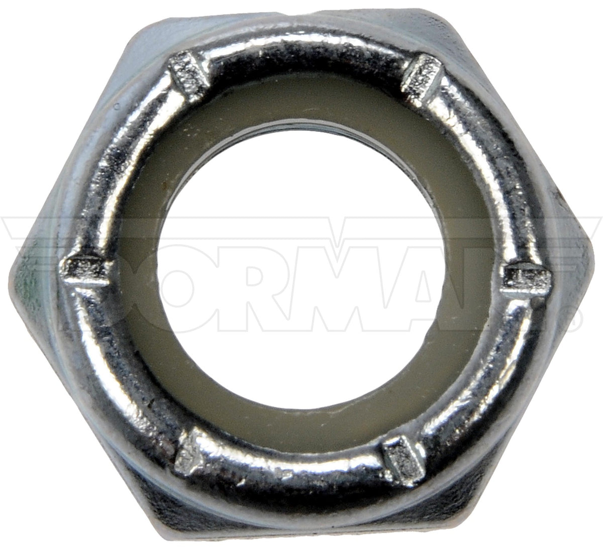 Dorman Autograde Hex Lock Nuts with Nylon Ring Grade 2 Thread Size 1/2-13 Inch for Automotive Repair 250-014