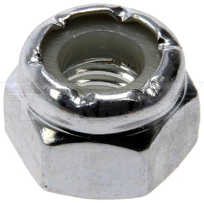 Dorman Autograde Hex Lock Nuts with Nylon Ring Grade 2 Thread Size 1/4-28 Inch 50 Pack 251-010