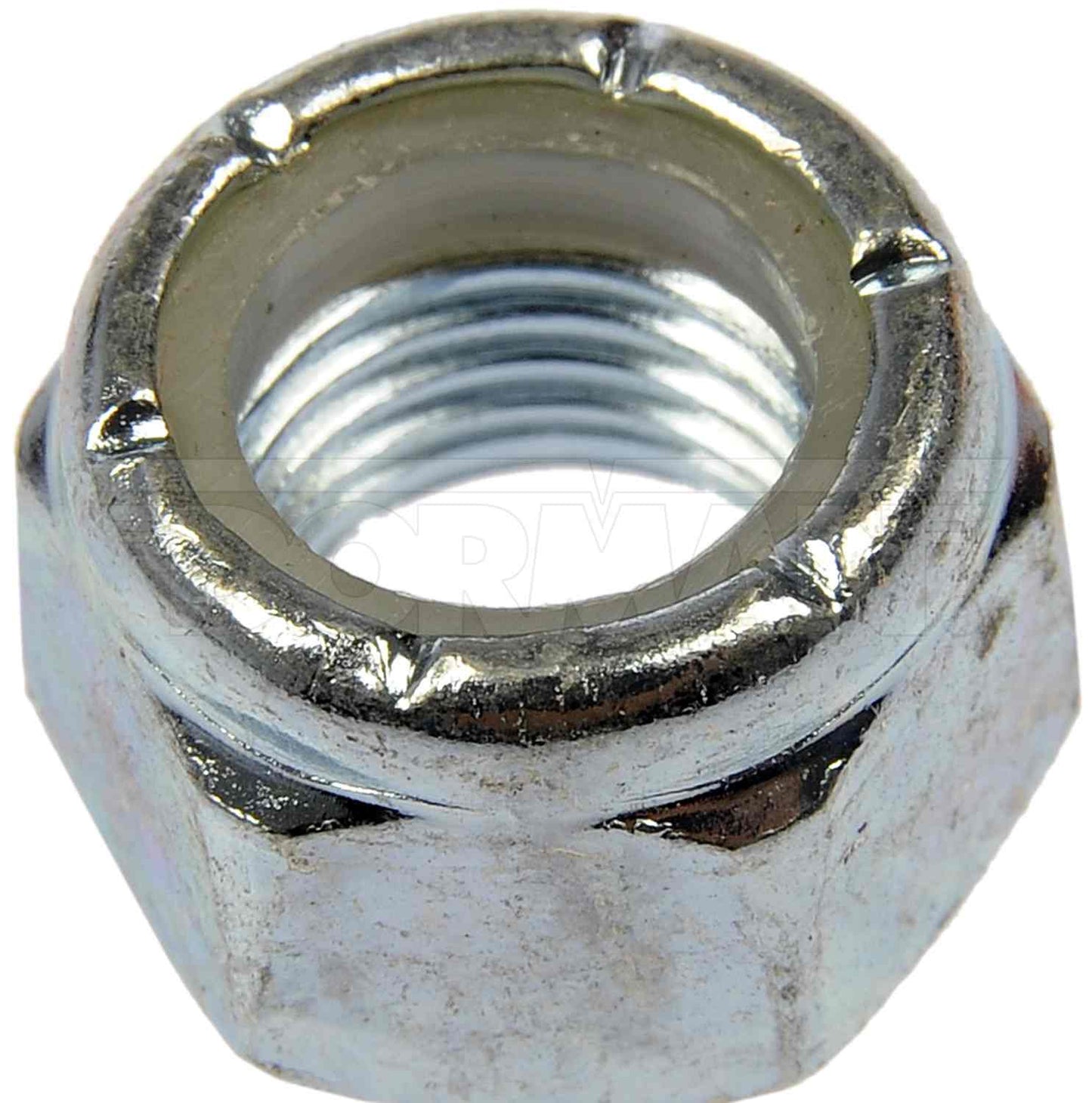 Dorman Autograde Hex Lock Nuts with Nylon Ring Grade 2 Thread Size 7/16-20 for Automotive Repair 251-013