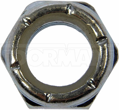 Dorman Autograde Hex Lock Nuts with Nylon Ring Grade 2 Thread Size 7/16-20 for Automotive Repair 251-013