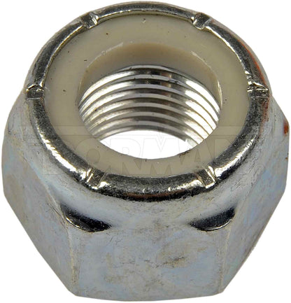 Dorman Autograde Hex Lock Nuts with Nylon Ring Grade 2 Thread Size 9/16-18 for Automotive Repair 251-015