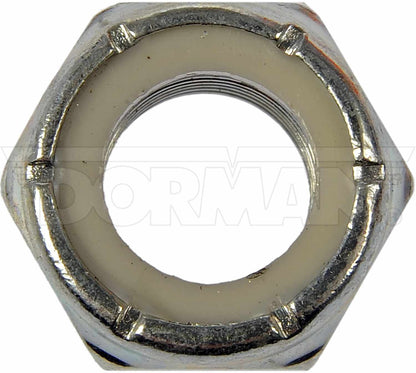 Dorman Autograde Hex Lock Nuts with Nylon Ring Grade 2 Thread Size 9/16-18 for Automotive Repair 251-015