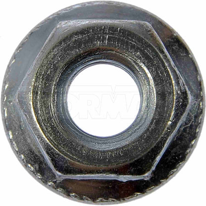 Dorman Autograde Hex Flange Nut Grade 5 1/4-20 x 7/16 In for Automotive Repair 252-010