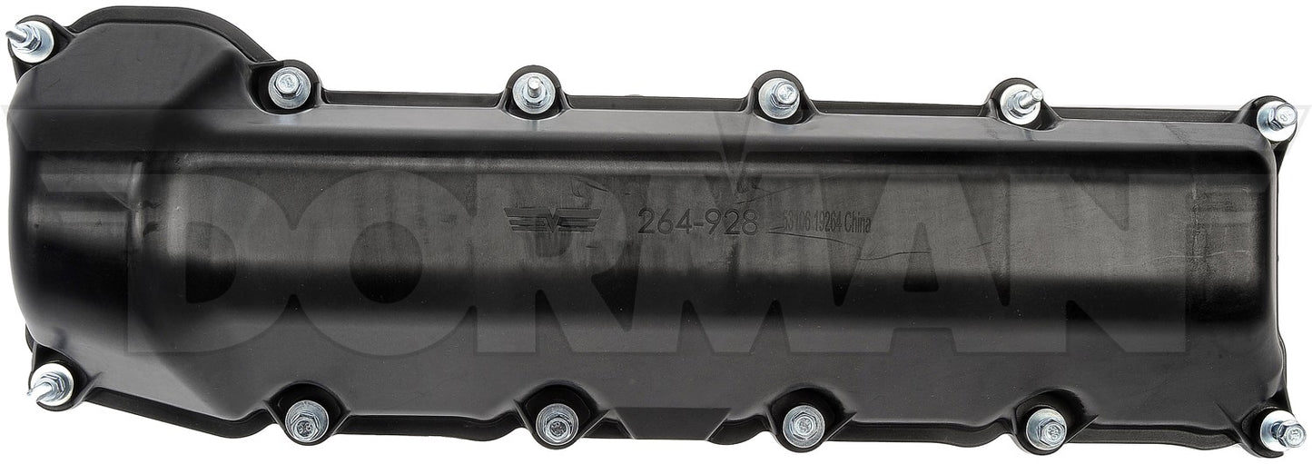 Dorman - OE Solutions Engine Valve Cover Left Side with Heat Resistance for 2007-2009 Chrysler Dodge Jeep Mitsubishi 264-928