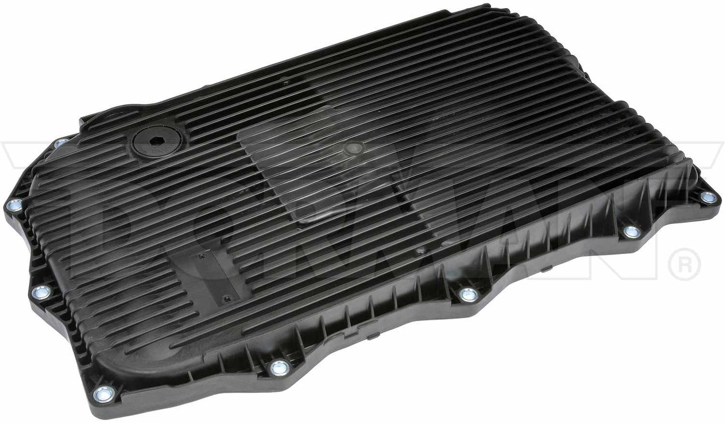 Dorman OE Solutions Transmission Oil Pan with Drain Plug, Gasket and Bolts for 2018-10 BMW, 2019-15 Chrysler, 2013-12 Dodge, 2019-13 Jaguar 265-853
