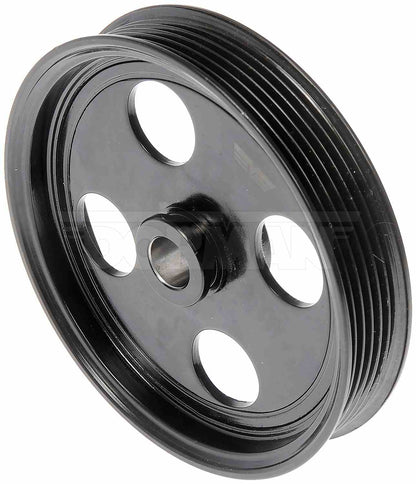 Dorman - OE Solutions Power Steering Pump Pulley Steel with Black Finish for 2007 Chrysler Aspen, Dodge Durango, Dodge Ram 1500