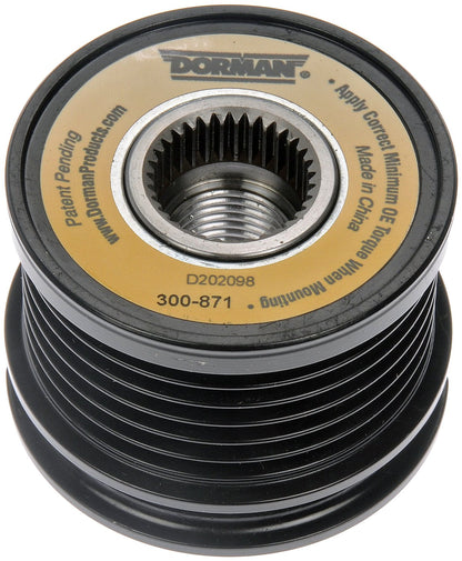 Dorman - OE Solutions Alternator Pulley with Clutch for 1997-1999 Volkswagen Jetta Passat 300-871