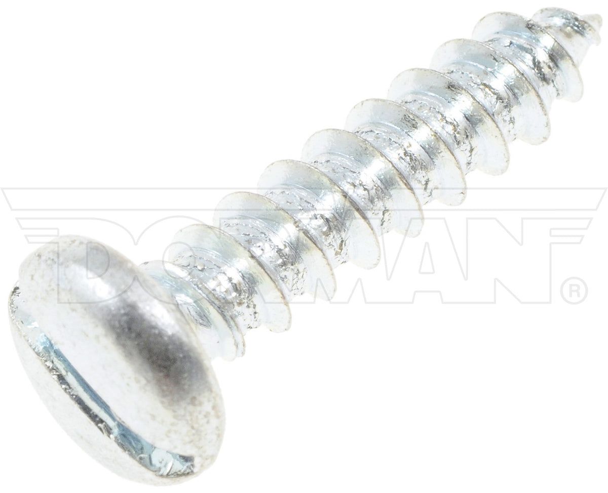 Dorman Autograde No 12 x 1 Inch Slotted Pan Head Sheet Metal Screw 355-124