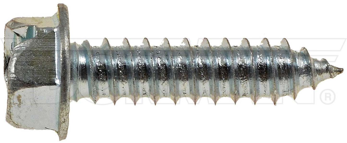 Dorman Autograde Sheet Metal Screw Hex Washer Head No 14 x 1 Inch for Automotive Fastening 365-200