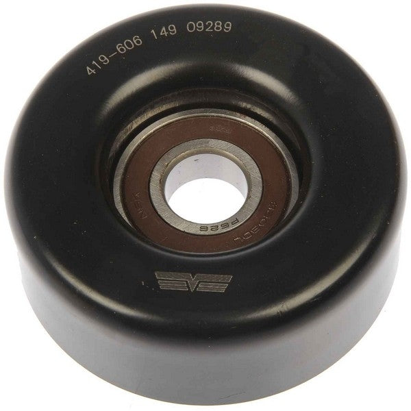 Dorman - TECHoice Accessory Drive Belt Idler Pulley for 1995-1998 GM, 2000-1990 Ford, 2002-1998 Honda, 2004-1998 Isuzu, 1999-1998 Nissan 419-606