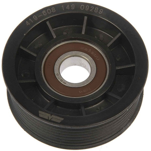 Dorman - TECHoice Drive Belt Tensioner Pulley Idler for 1992-2008 Dodge, 1998-1993 Jeep