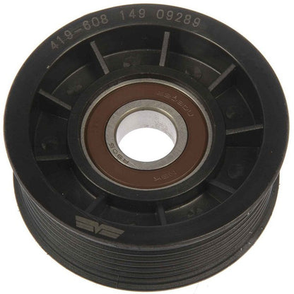 Dorman - TECHoice Drive Belt Tensioner Pulley Idler for 1992-2008 Dodge, 1998-1993 Jeep