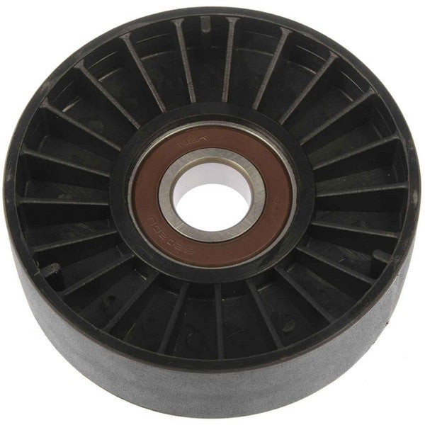 Dorman - TECHoice Accessory Drive Belt Idler Pulley (Pulley Only) for Chevrolet GMC 1990-91 Chrysler Dodge 2002-01 Hyundai Kia 2021-12 419-609