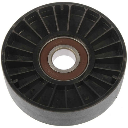 Dorman - TECHoice Accessory Drive Belt Idler Pulley (Pulley Only) for Chevrolet GMC 1990-91 Chrysler Dodge 2002-01 Hyundai Kia 2021-12 419-609