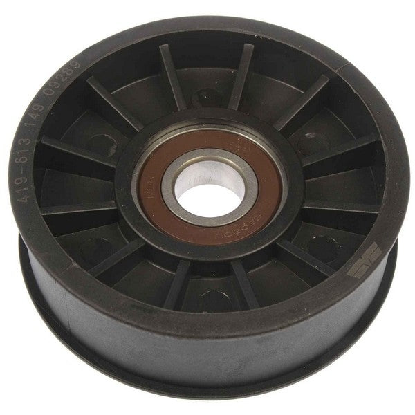 Dorman Idler Pulley, Serpentine, Plastic, Black, Buick, Chevy, GMC, Oldsmobil