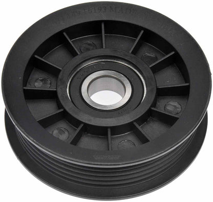 Dorman - TECHoice Drive Belt Idler Pulley for Chevrolet 1993-1988 Ford 2008-2010 GMC 1993-1988 Jaguar 2008-2000 Jeep 2001-1987 Lincoln 2005-2000