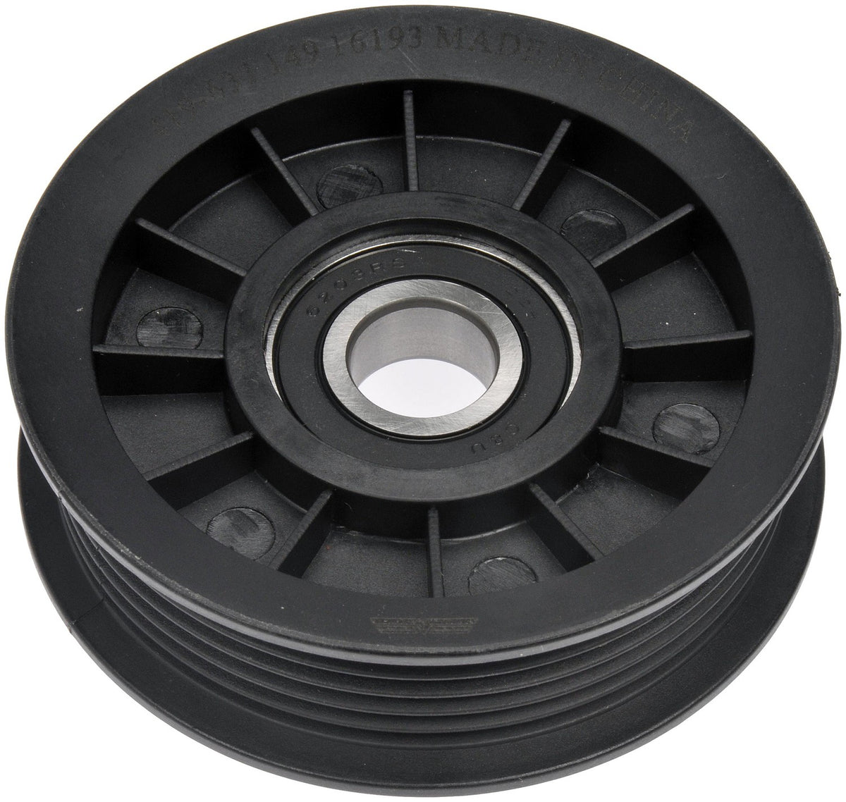Dorman - TECHoice Drive Belt Idler Pulley for Chevrolet 1993-1988 Ford 2008-2010 GMC 1993-1988 Jaguar 2008-2000 Jeep 2001-1987 Lincoln 2005-2000