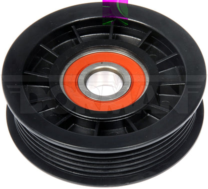 Dorman - TECHoice Drive Belt Idler Pulley with 419-675 for 2009 Dodge, 2014 Ford, 2021 Jeep, 2018 Jeep, 2016 Jeep, 2014 Lincoln, 2010 Mercury, 2012 Ram