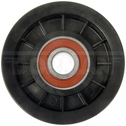 Dorman - TECHoice Drive Belt Idler Pulley with 419-675 for 2009 Dodge, 2014 Ford, 2021 Jeep, 2018 Jeep, 2016 Jeep, 2014 Lincoln, 2010 Mercury, 2012 Ram