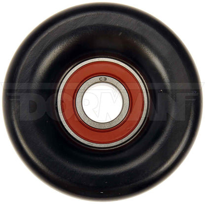 Dorman - TECHoice Drive Belt Tensioner Pulley Idler for 2007-04 Buick 2009-02 Cadillac 2010-99 Chevrolet 2010-99 GMC 2010-03 Hummer 2009-05 Saab 419-676