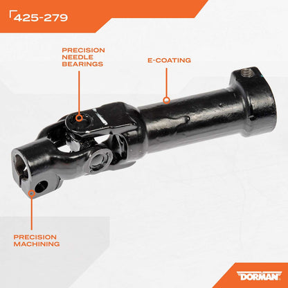 Dorman - OE Solutions Lower Intermediate Steering Shaft Corrosion Resistant for 2005 Dodge Ram 1500/2500/3500