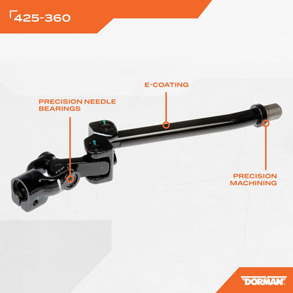 Dorman - OE Solutions Steering Shaft with Corrosion resistant for 2011-03 Ford Lincoln Mercury 425-360