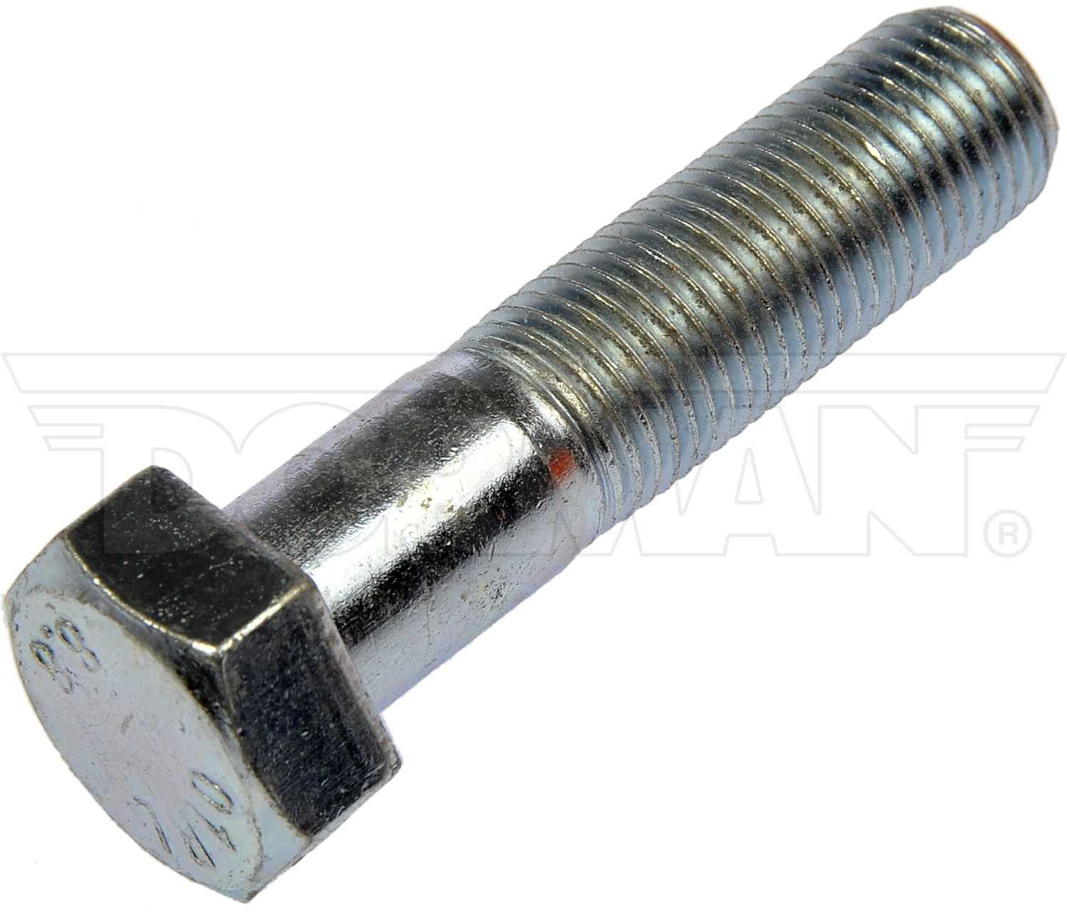 Dorman Bolts, Steel, Zinc Plated, Hex Head, 12mm x 1.25 Thread, 50mm Length,